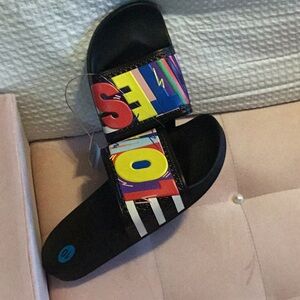 Colorful Adidas Mens Slide Sandals